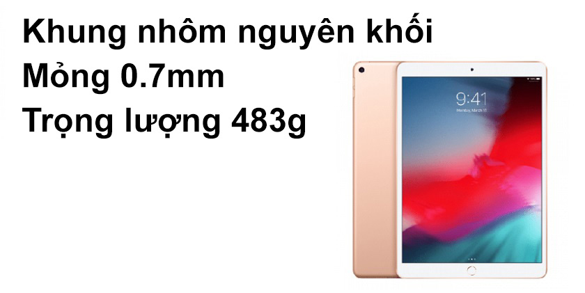 iPad Gen 7 Mới Thiết Kế